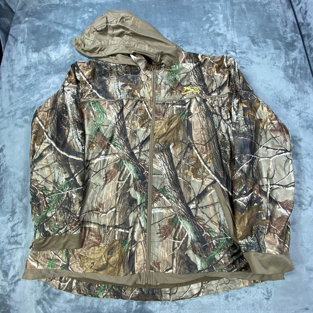 XPS Extreme Performance Jacket 3XL Realtree Camo Hooded Hunting Coat Outdoor Y2K